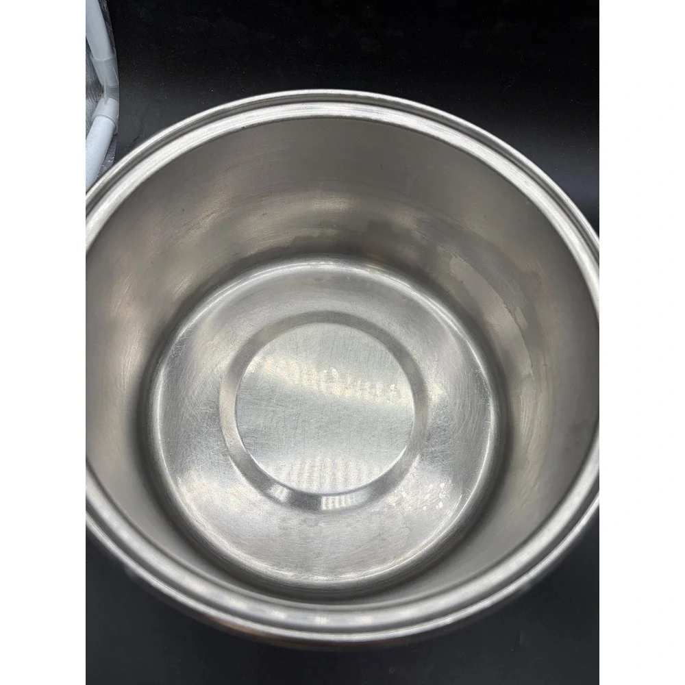 Vintage Flint Ekco 3 Quart Saucepan Stainless Steel Radiant Heat Core with Lid